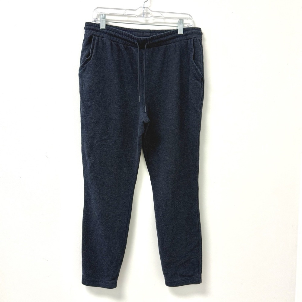 Nadaam Cotton Cashmere Knit Jogger Pants Womens Size L Quiet Luxury Lounge Cozy